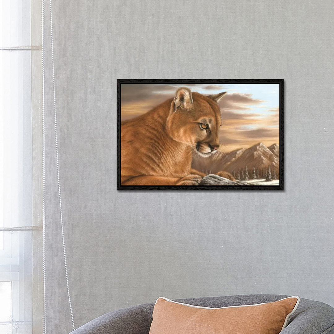 Puma von Richard Macwee - Galerie-verpackte Leinwand Giclée auf Leinwand