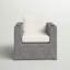 Chaise de patio entièrement assemblée avec coussins-463776303-463776293-463776292
