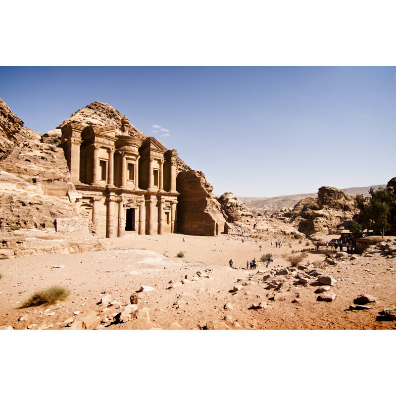 Claresa El Deir de Petra par Dante_Carfagna, H 8 po x l 12 po