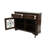 Garry Sideboard Buffet Console, 2 Drawers, Cabinets, Cherry Brown, 56 Inch-121472095