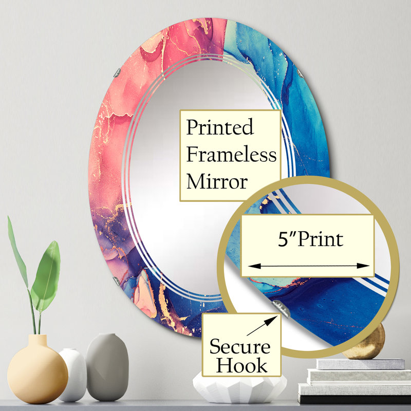 Miroir de salle de bain sans cadre, 30 po x 20 po