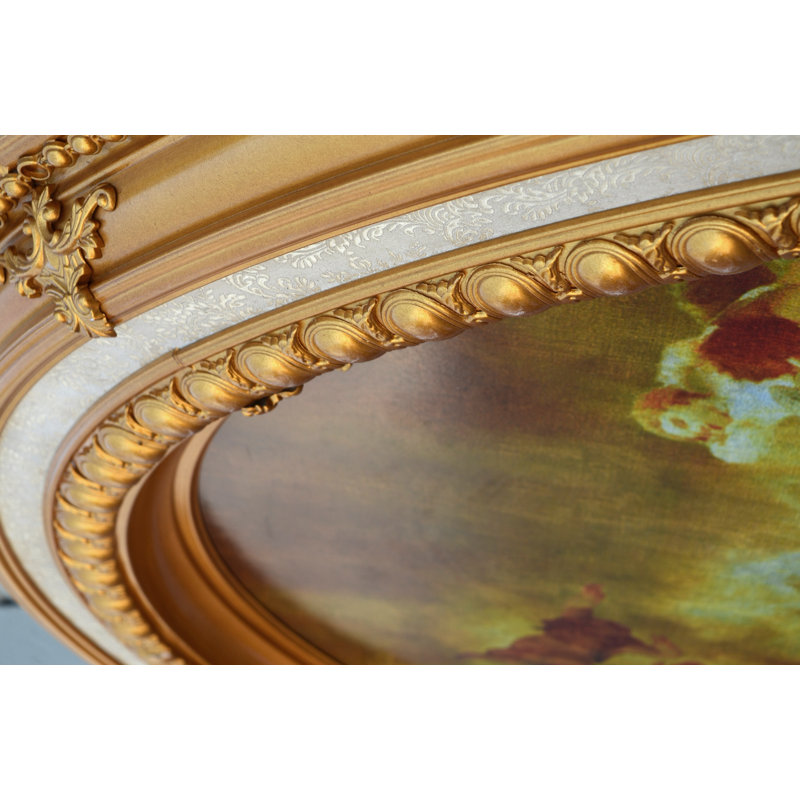 Sistine Oval Chandelier Ceiling Medallion