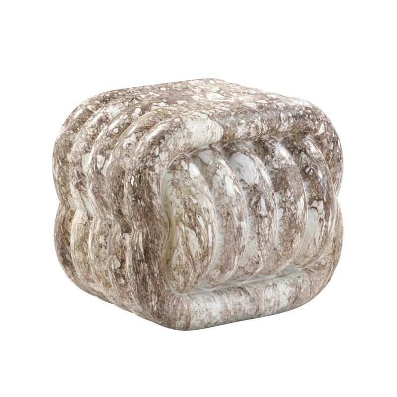 Tabouret d'appoint Rolandat, Gris