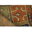 Small Scatter Size Antique Tribal Geometric Mid 19th Century Turkish Yastik Rug