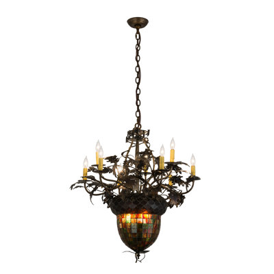 Style bougie classique/traditionnel 11 lumières lustre