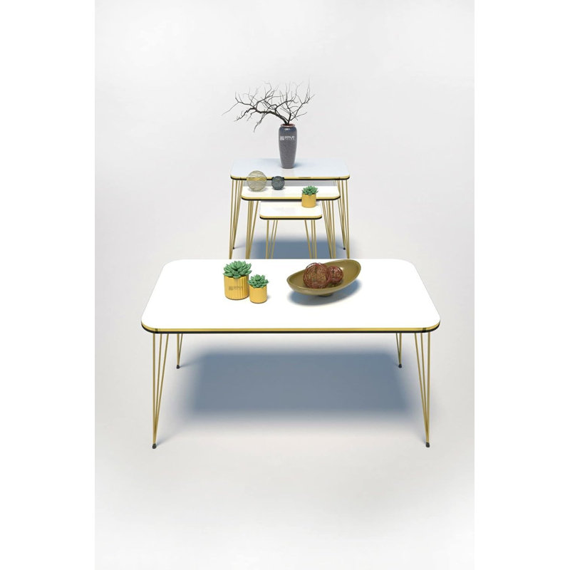 Tania 35cm Console Table, White