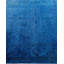 Tapis bleu nouvel âge 6 pi 1 po x 9 pi 1 po Clovia
