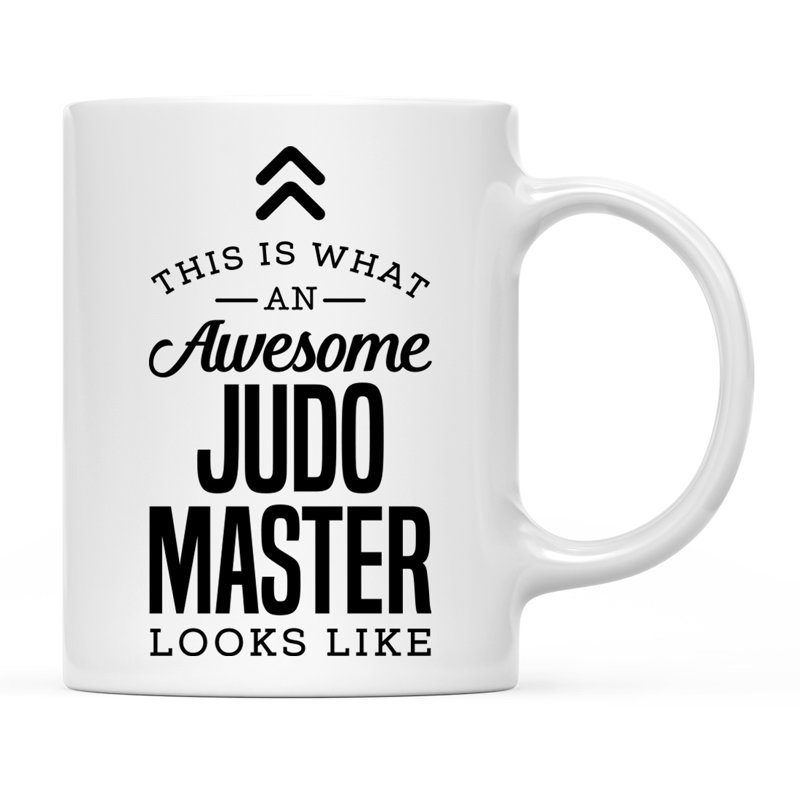 Tasse à thé en céramique, This Is What Awesome, Apparence de maître de judo