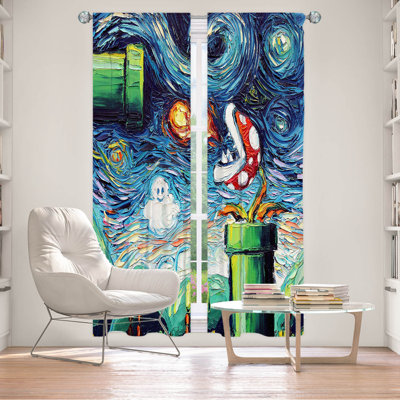 Feri Room Darkening Curtain Pair