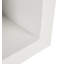 Square Mindi Wood Solid Wood Floating Shelf