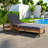 Outdoor Lounge Chair With Adjustable Backrest And High-density Foam Cushion-162209858