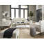 Causeuse, fauteuil et repose-pieds Hazela
