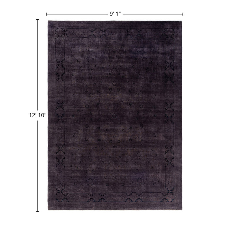 Maris One-of-a-Kind 9' 1" X 12' 10" Hand Knotted Area Rug