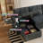 110.63" Convertible Sleeper Sectional Sofa with Pull-Out Bed & Dual Storage Chaise, U-Shaped Couch for Living Room Apartment-770721289