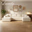 4 Seater Corduroy Sectional-1429252630