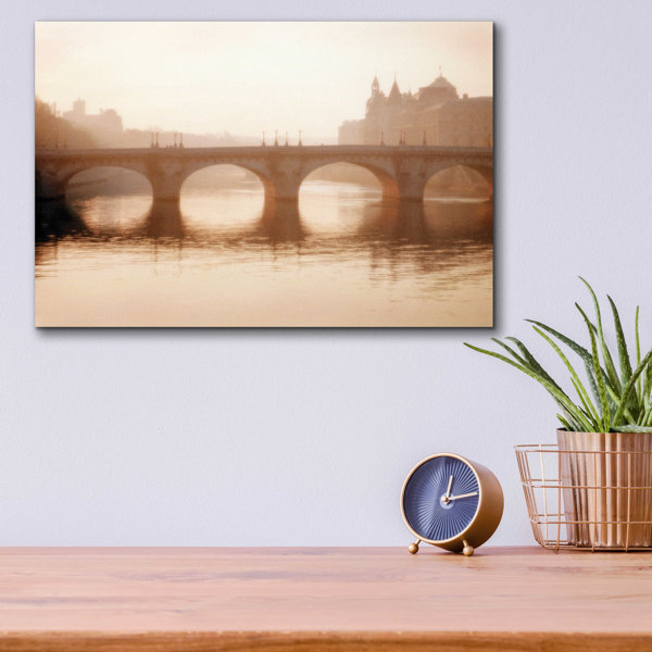 Alcott Hill® Epic Art 'Pont Neuf Paris' By Alan Klug, Acrylic G Pont ...