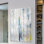 Reproduction d’art sur bois blanc "haute et brillante" par parvez taj,