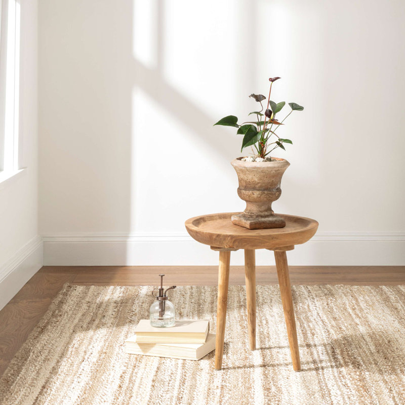 Lewis Natural Handwoven Jute Rug, Rectangle 5' x 8'