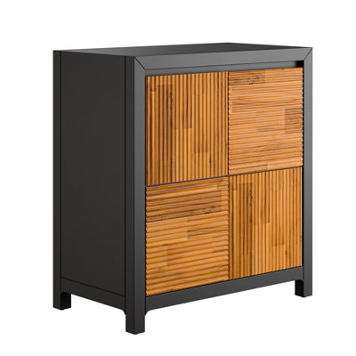 Vivian Jade 27.99" Wide Solid Wood Sideboard