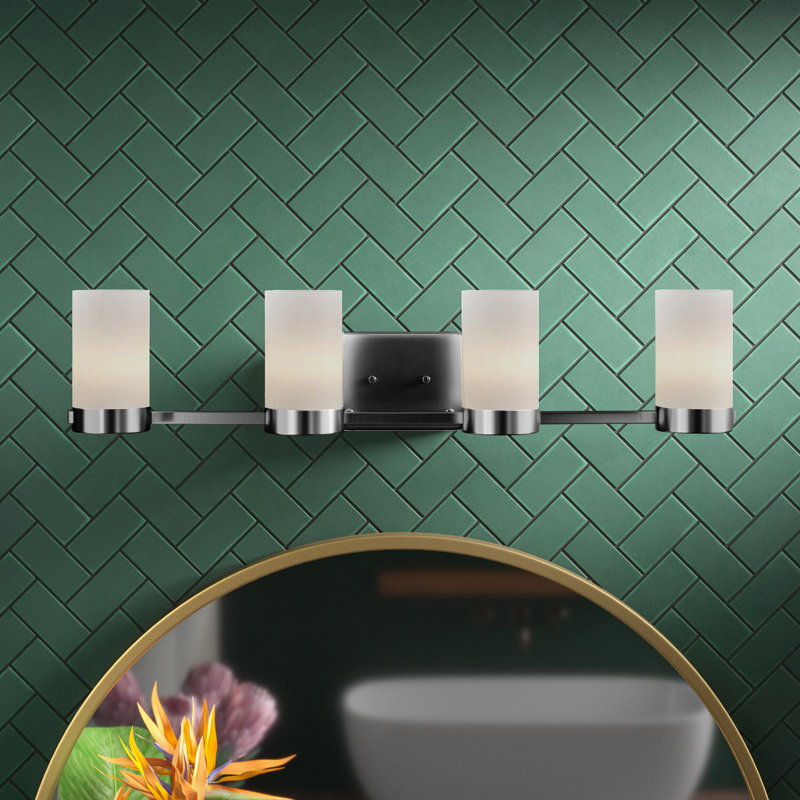 4 - Light Vanity Light, Polished Chrome