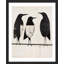 "Mignon animal, pingouins en noir et blanc, illustrations, réalisme, nature rustique, relax / calme multicolore" sur papier-98267479-98267480