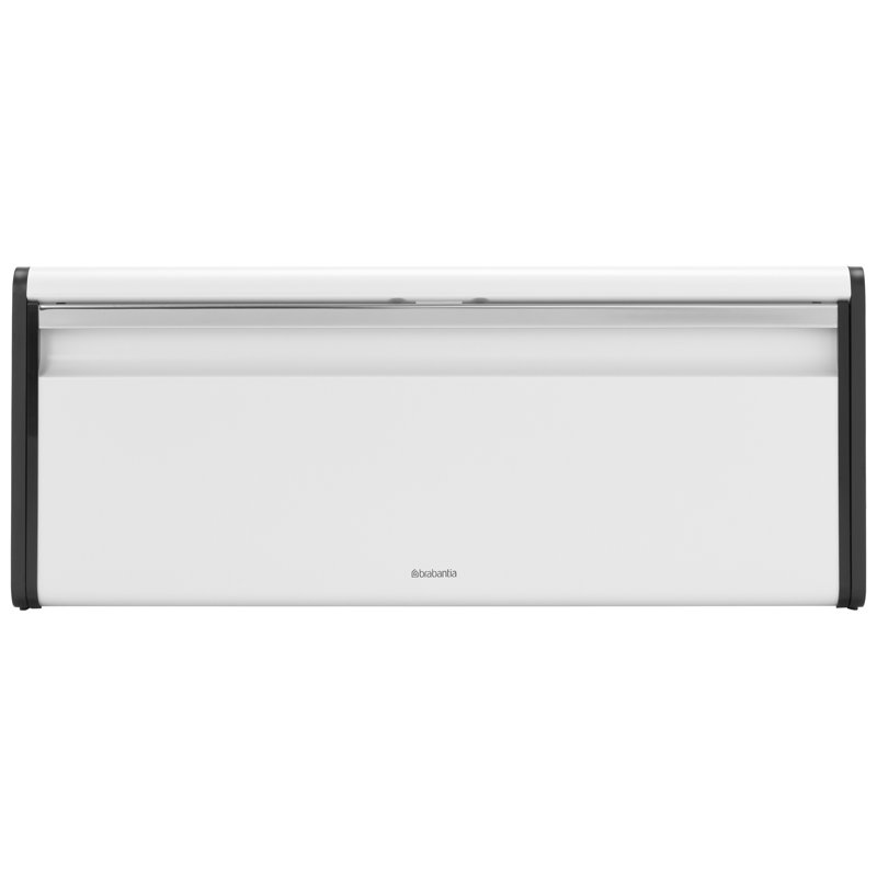 Brabantia Fall Front Bread Bin, White