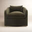 Topanga Swivel Armchair-805608677