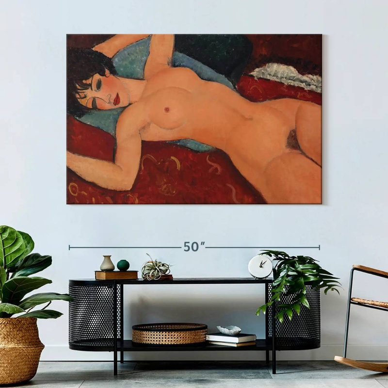 Nu Couche, 34" H x 51" W
