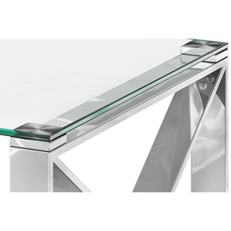 Cochrane Clear Glass Coffee Table
