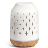 Aromatherapy Diffuser, 150Ml Ceramic Diffuser Ultrasonic Humidifier Cool Mist Essential Oil Diffusers For Home Air Diffuser With 2 Mist Modes Waterless Auto Off