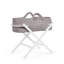 Nova Moses Basket & White Stand-112896297