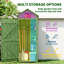 Outsunny Small Shed Wooden Garden Shed-517223301