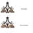Abdeslam 5 - Light Dimmable Chandelier