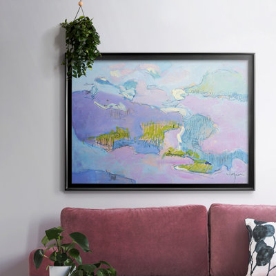Toile tendue encadrée «Come to My Window»