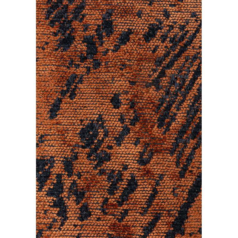 Mitesh Abstract Hand Loom Indoor / Outdoor Area Rug, Rectangle 6'7" x 9'10"