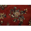 Tapis unique en laine noué à la main de style rectangle des années 1960 de 11 pi 11 po x 20 pi 8 po rouge 1960