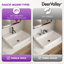 Lavabo de salle de bain rectangulaire en porcelaine vitrifiée avec trop-plein 23,82 po x l 18,9 po x H 6,69 po DeerValley-116376537