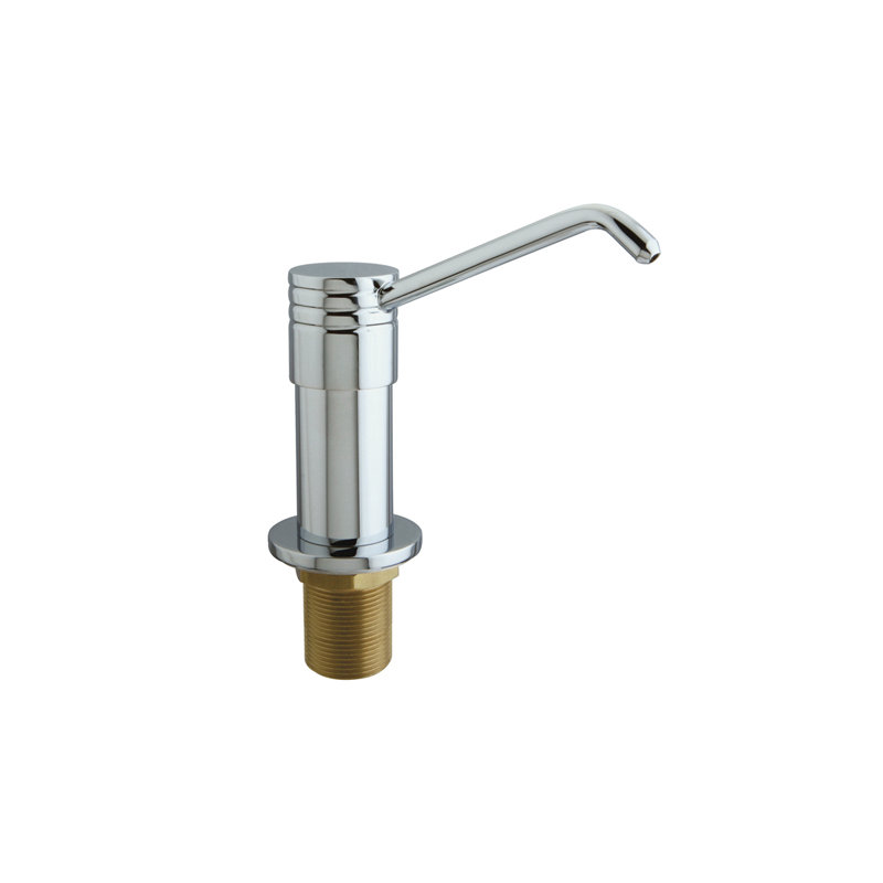 Kingston Brass Milano Kitchen Soap Dispenser, Polished Chrome