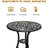 Patio Bistro Set.Rust-Resistant Cast Alumin...