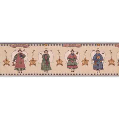 Bordure murale Ardent Angels and Stars