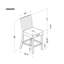 Ensemble de 2 tabourets de bar Vhong