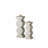 Wood Candle Holder | Elegant Whitewash Wooden Candle Stand | 12"-2022150364