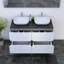 Meuble-lavabo double 47,2 po avec dessus Kaydin-935074321-935074320