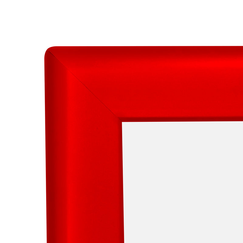 Cadre photo simple en métal, 8,5 po x 11 po, Rouge