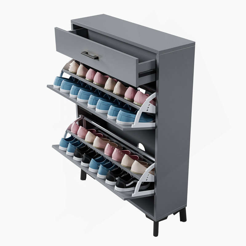 Range-chaussures, Gris