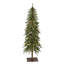 Arbre de Noël vert avec lumières-1328566439