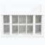 Banc de rangement pour chaussures avec tablettes et 4 crochets-294598268