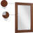 Kleier Wood Flat Wall Mirror-86184131-86184132