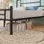 Metal Platform Bed With Modern-Style Headboard And Footboard, No Box Spring Needed-1120605658-1120605659