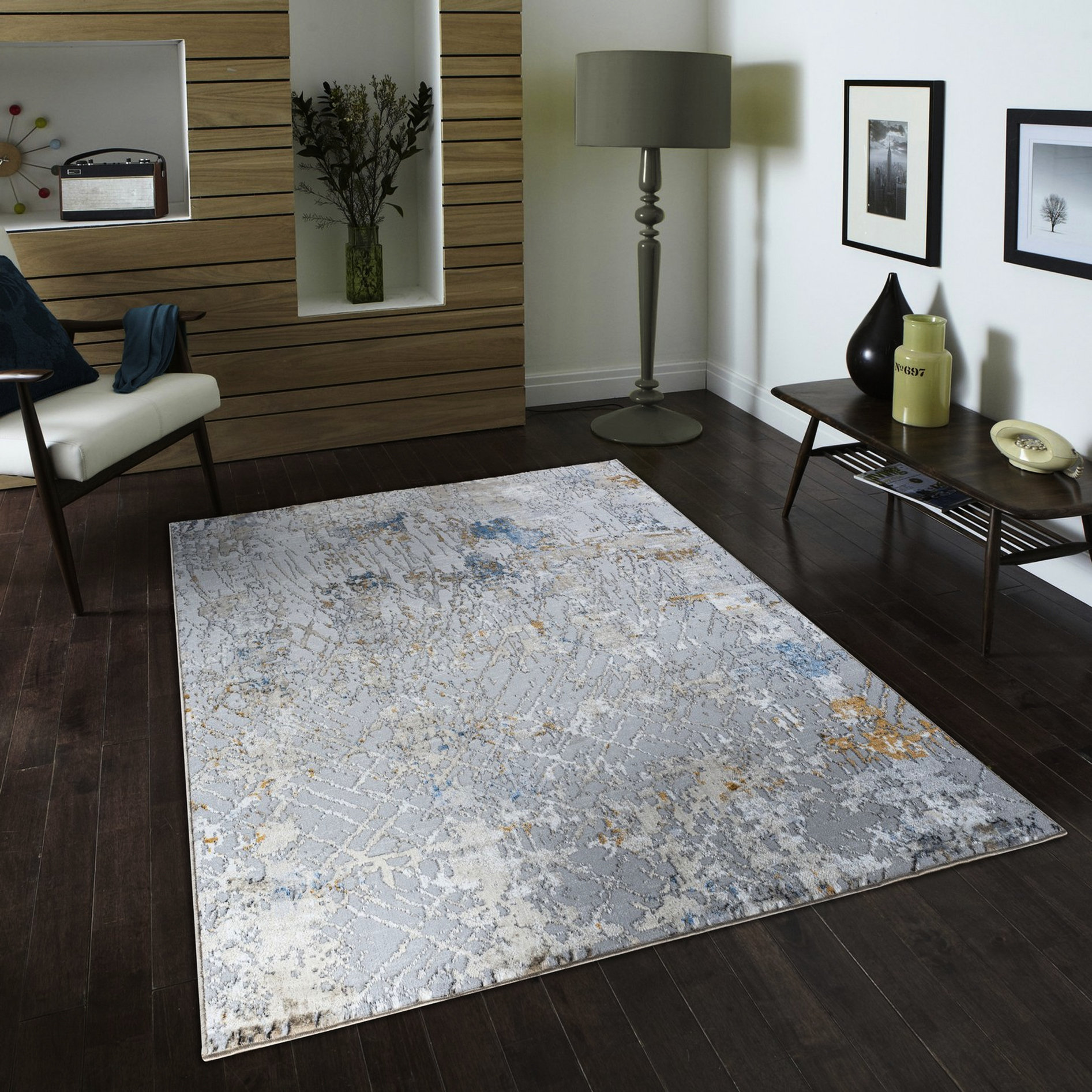 Busy Rugs 17 Stories Textures Gcart2004 Multi Area Rug In White . Stain , , And ...